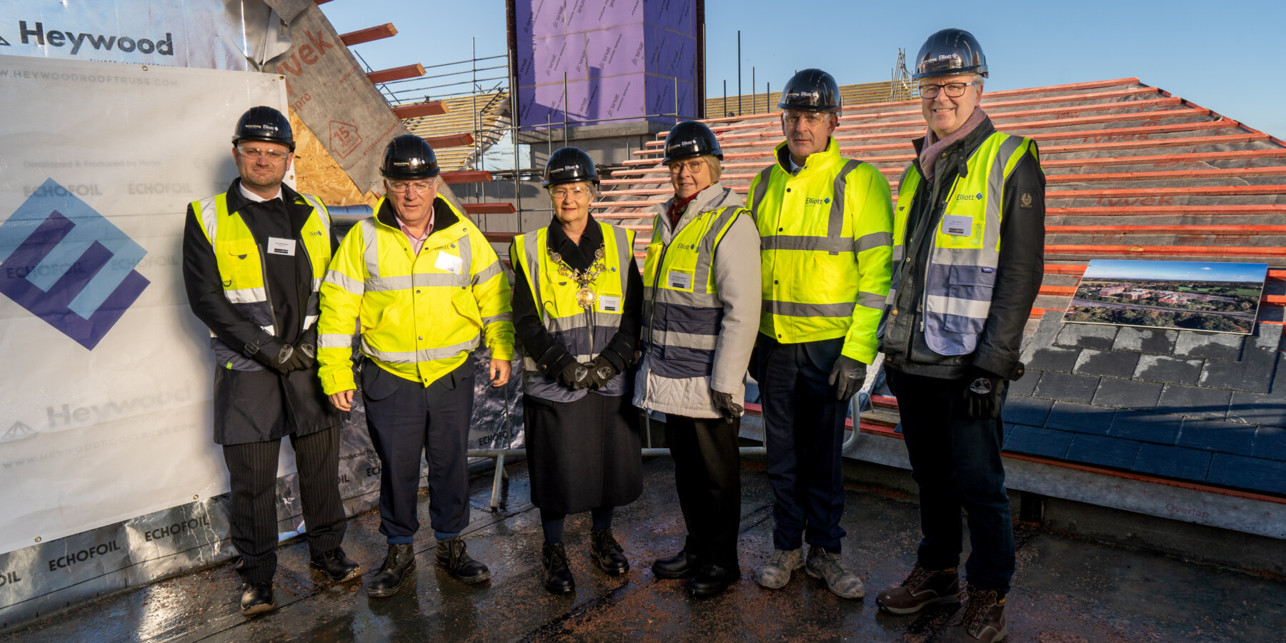 The Wyldewoods, Chester Elliott Group Topping Out