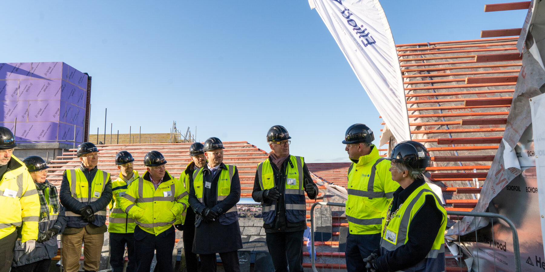 The Wyldewoods, Chester Elliott Group Topping Out