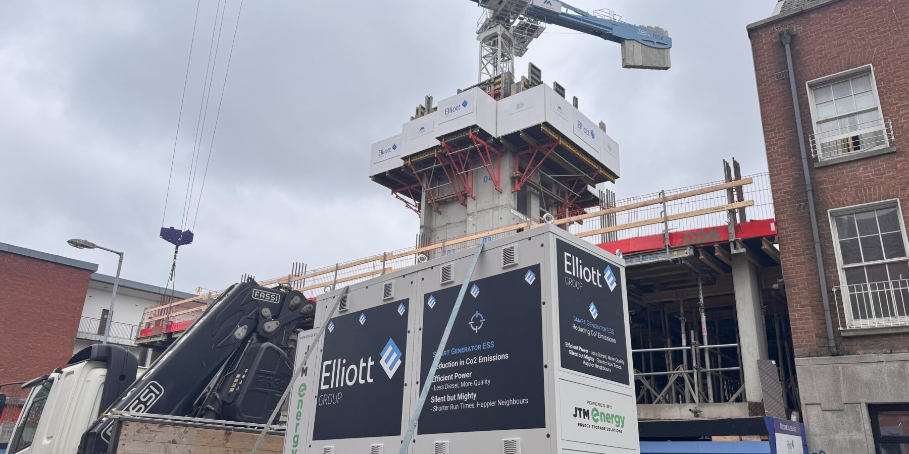 Elliott Group Hill Street Battery installation
