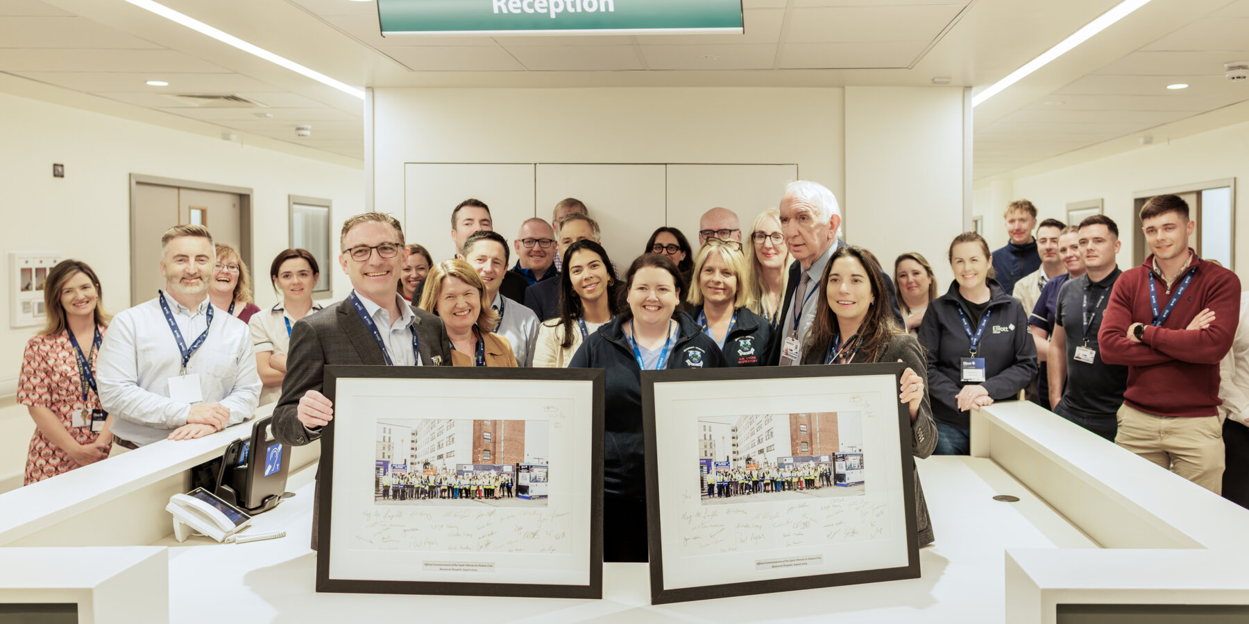 Cystic Fibrosis Unit, Beaumont Hospital. Project completion