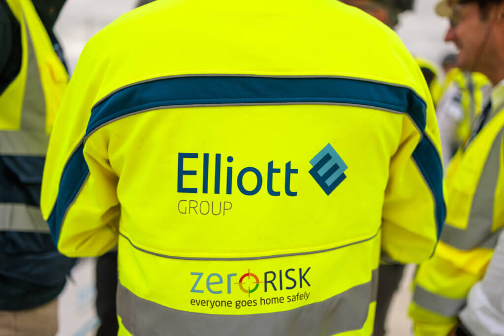 Elliott Group IE Topping Out at The Crossings Elliott Group IE