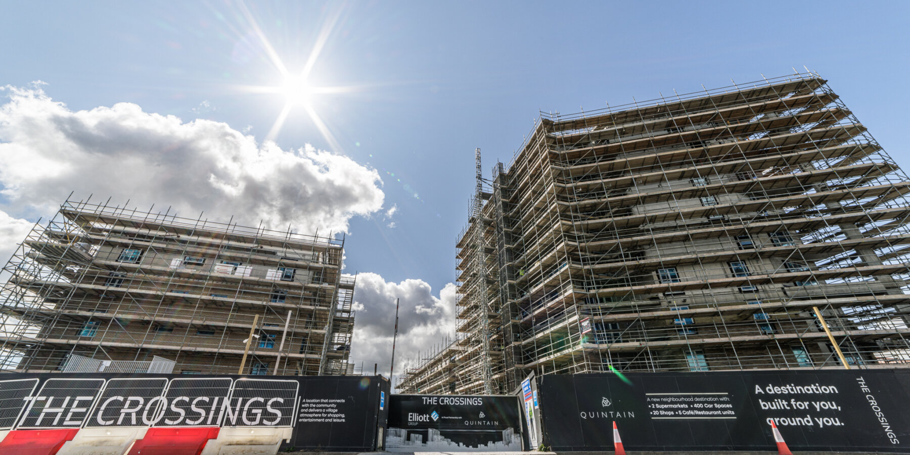 The Crossings Adamstown Block G in construction by Elliott Group