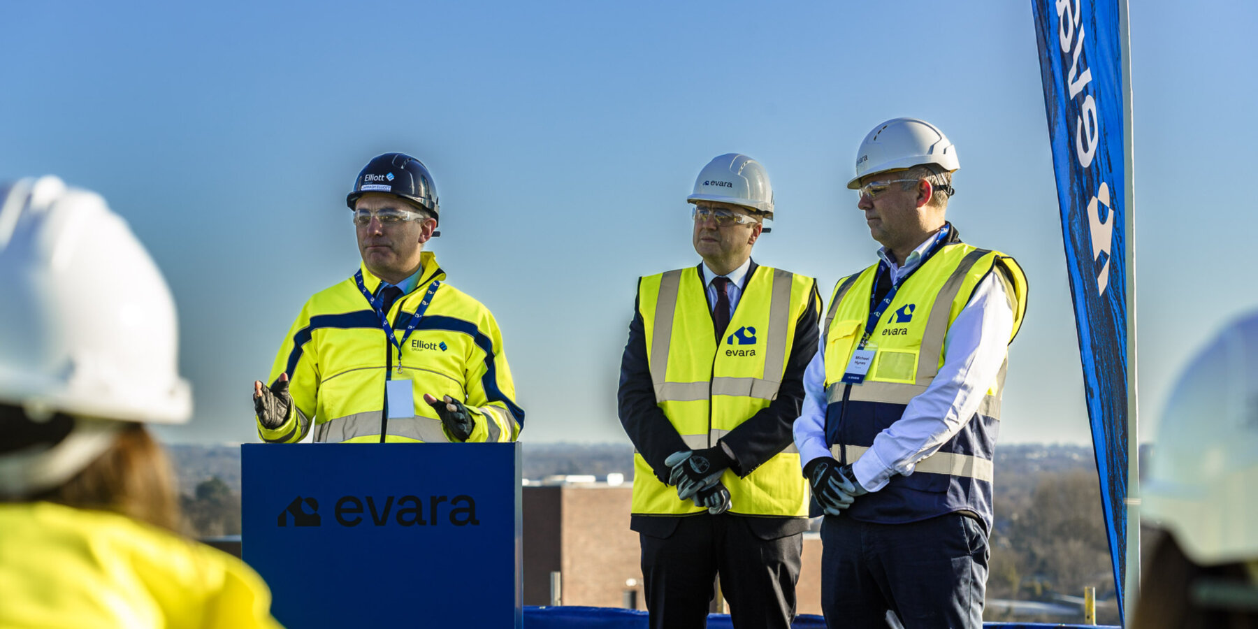 The Irons Topping Out Elliott Group