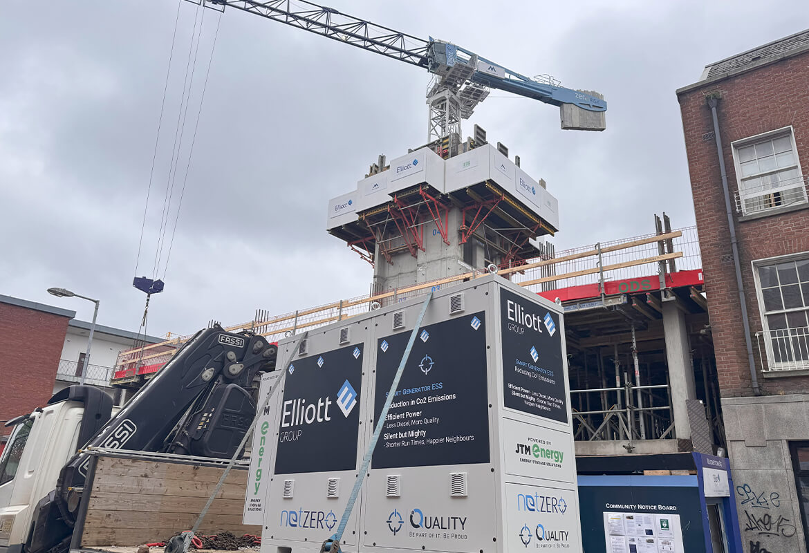 Elliott Group Hill Street Battery installation