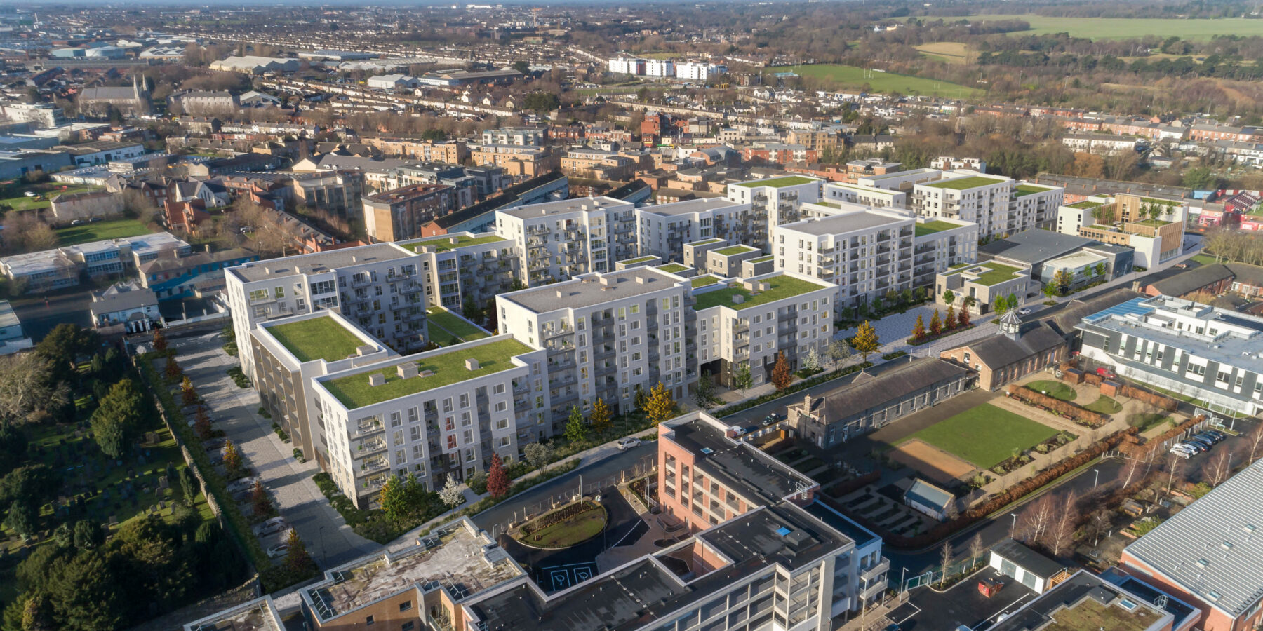 An Droichead Órga in Inchicore CGI render